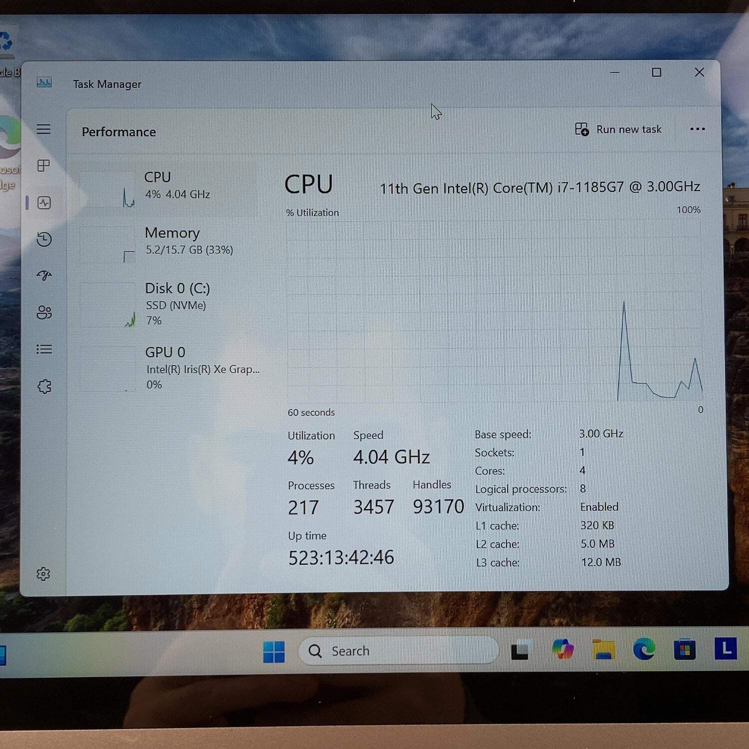 Lenovo Yoga 9i 14ITL5 14″ i7-1185G7 3.0GHz 16GB RAM 512GB SSD