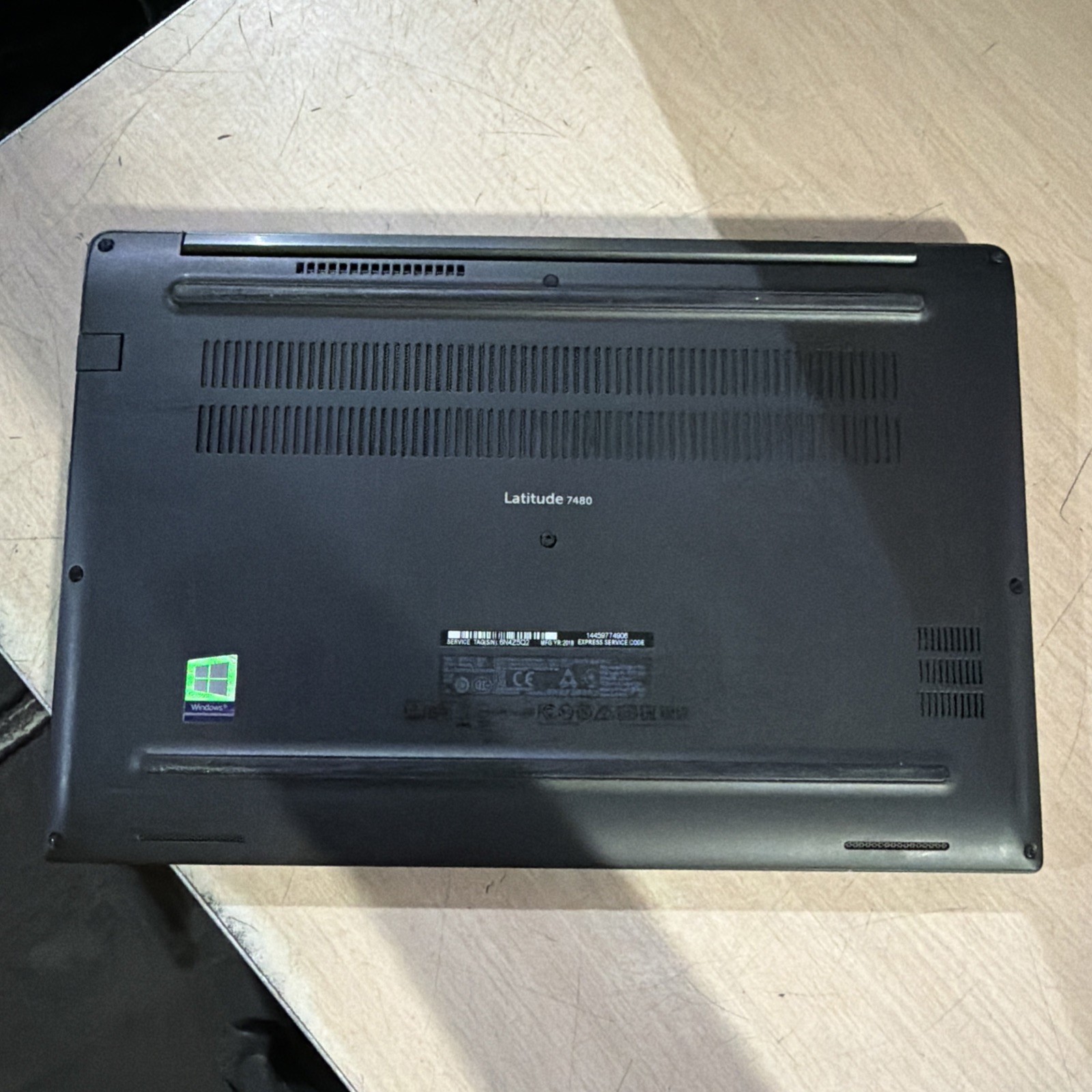 DELL LATITUDE 7480 INTEL CORE I7-7600U 2.80GHZ 8GB RAM NO HD