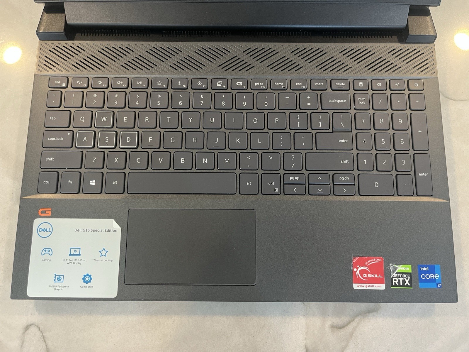 Dell G15 5511 Special Edition 15.6″ Gaming Laptop – Obsidian Black (w/ Charger)