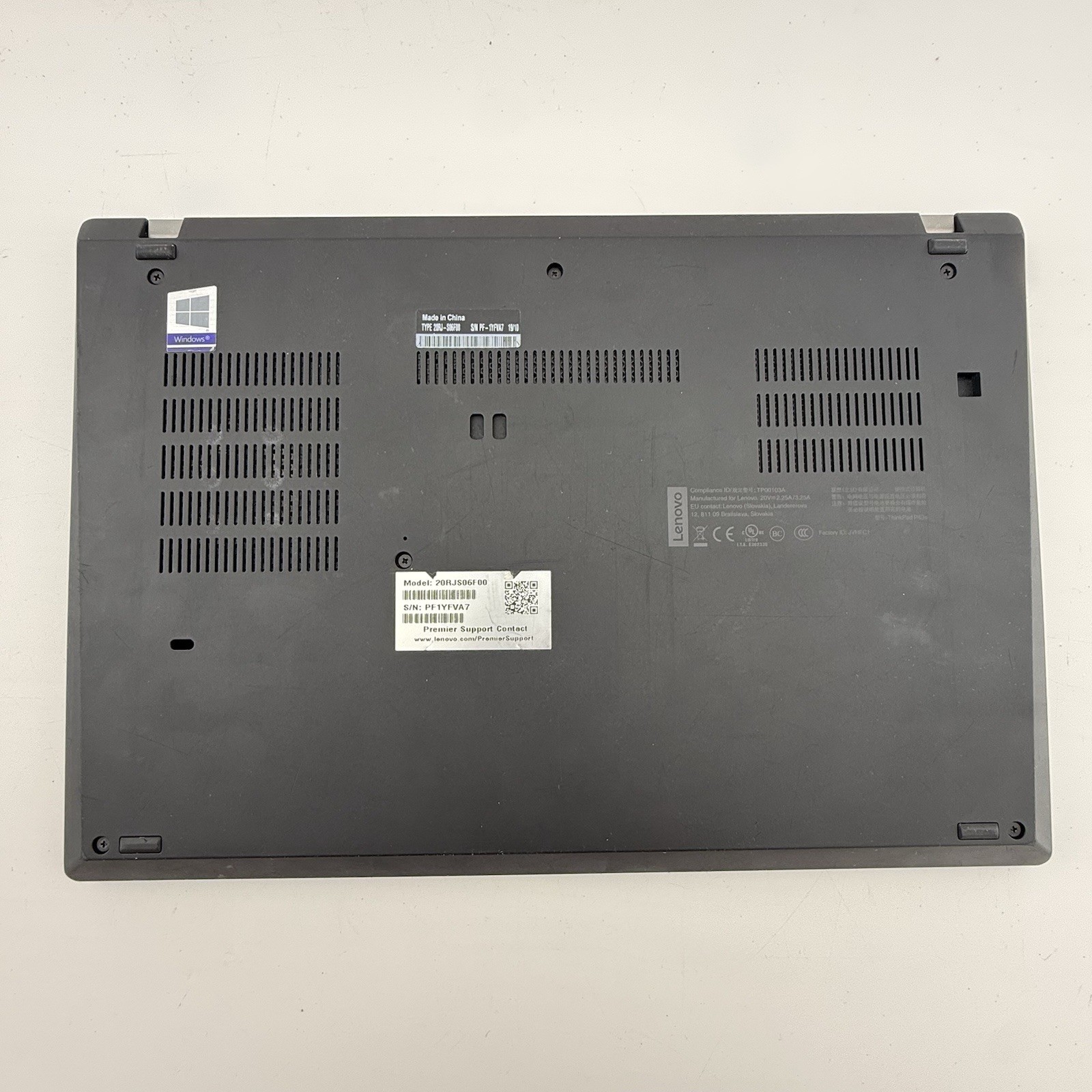 Lenovo ThinkPad P43s i7-8565U 48GB RAM 256GB SSD P520 Win 11 Pro