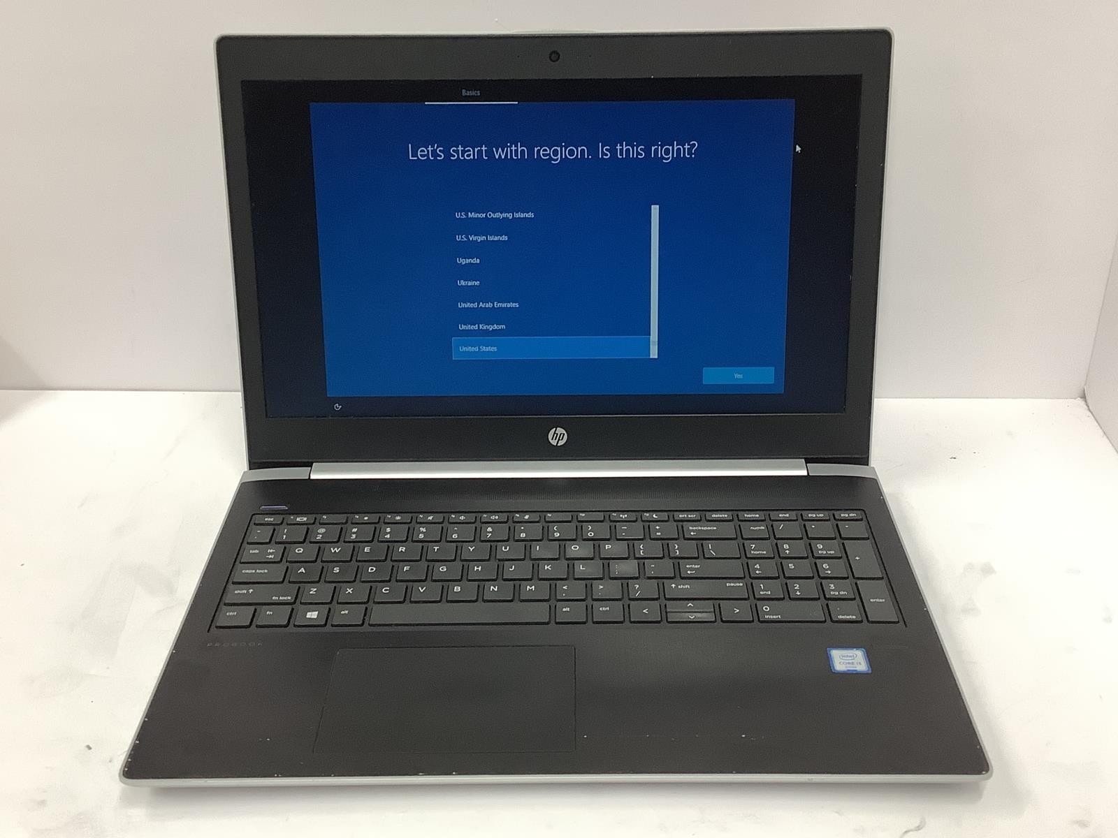 HP Laptop ProBook 450 G5 i3-6006U 15.6″ 4GB 500GB Hard Drive 2ST00UT#ABA