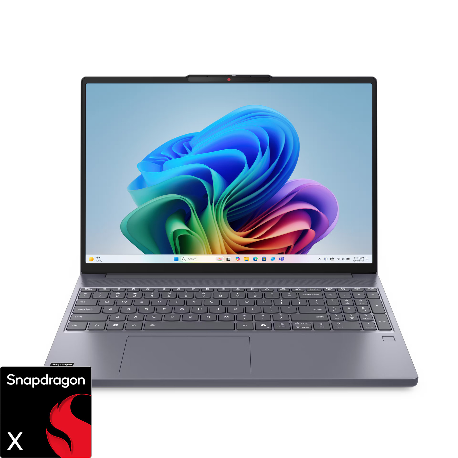Lenovo – IdeaPad Slim 3x – Copilot+ – 15.3 in 2k Touchscreen – Snapdragon X