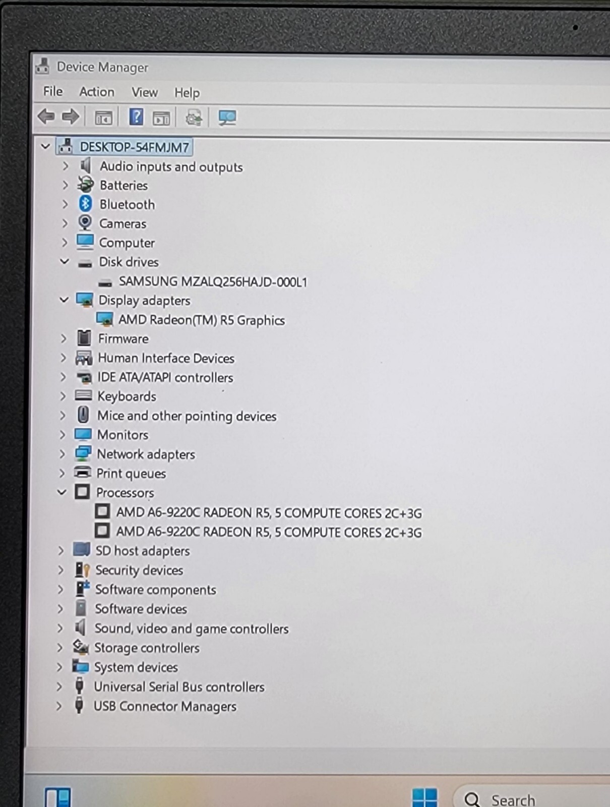 Lenovo Ideapad 14W, 81MQ, Touchscreen, AMD A6-9220C, 8GB Ram, 256GB, WIN 11 OS