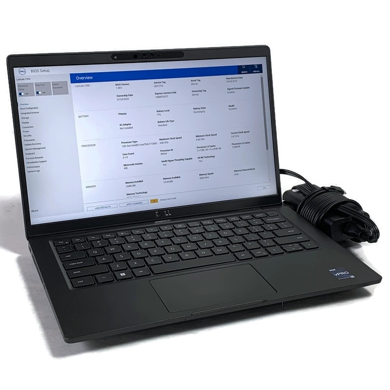 Dell Latitude 7330 13.3″ Laptop i7-1265U 3.6GHz – 16GB – 512GB NVMe SSD – Win 11