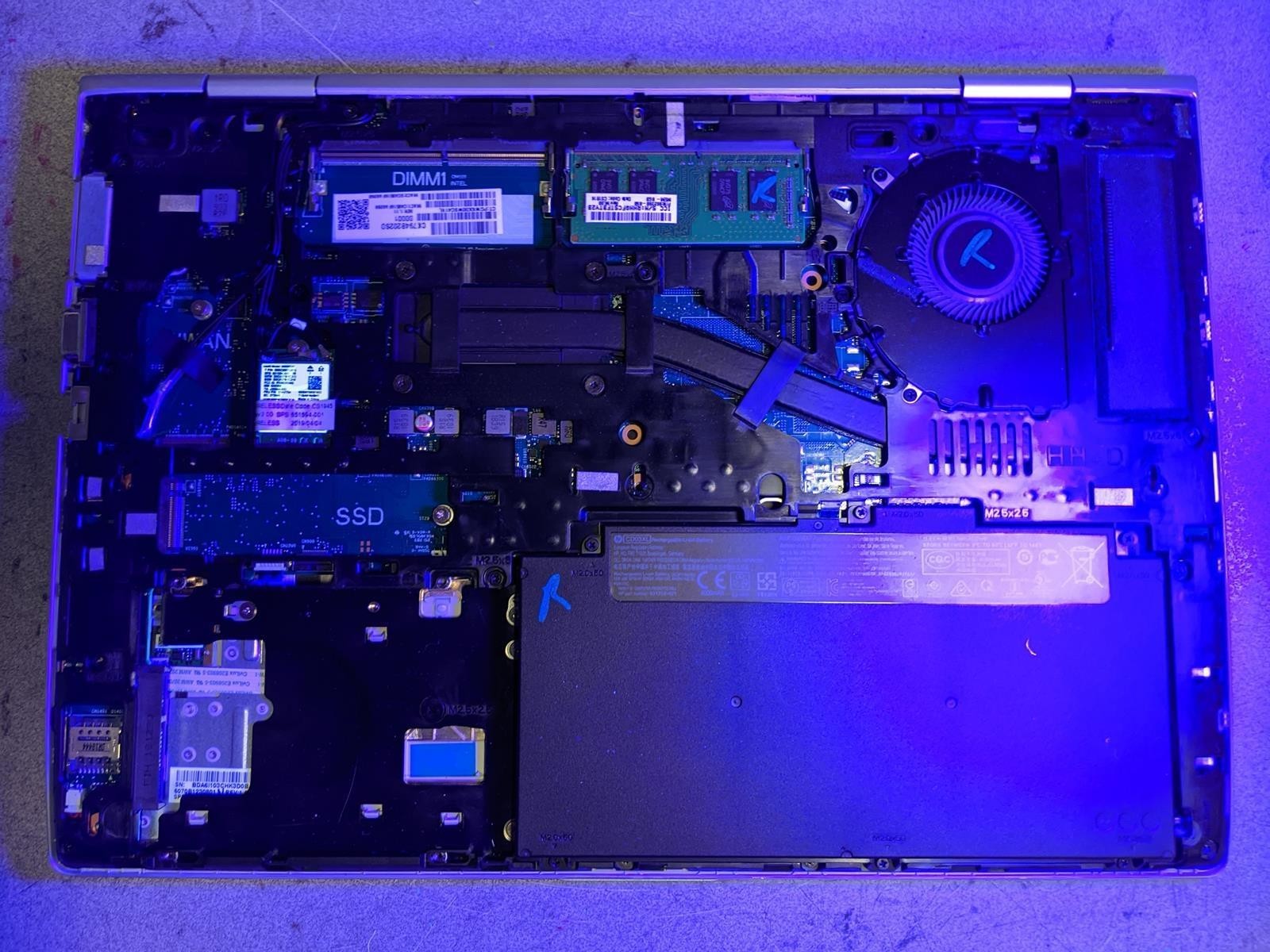 HP PROBOOK 640 G4 i5-8350U @ 1.70GHz, 8GB RAM, NO HDD/OS