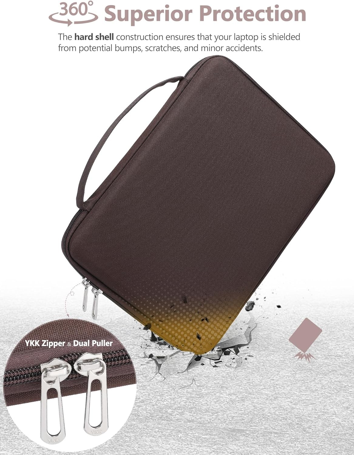 15-16 Inch Hard Shell Case Laptop Sleeve for MacBook Pro 16 M5/M4/M3/M2/M1 Pro/M