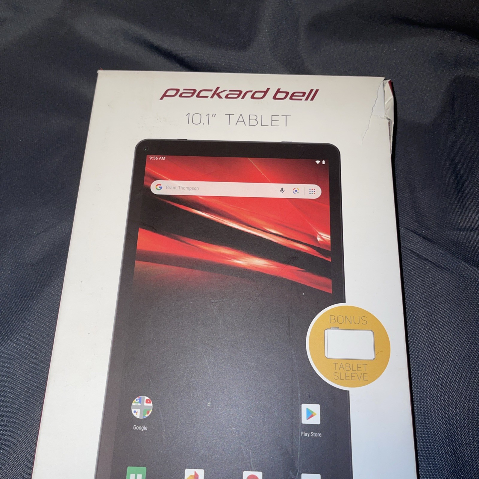 Packard Bell 10.1 e-book Tablet With Google Play New