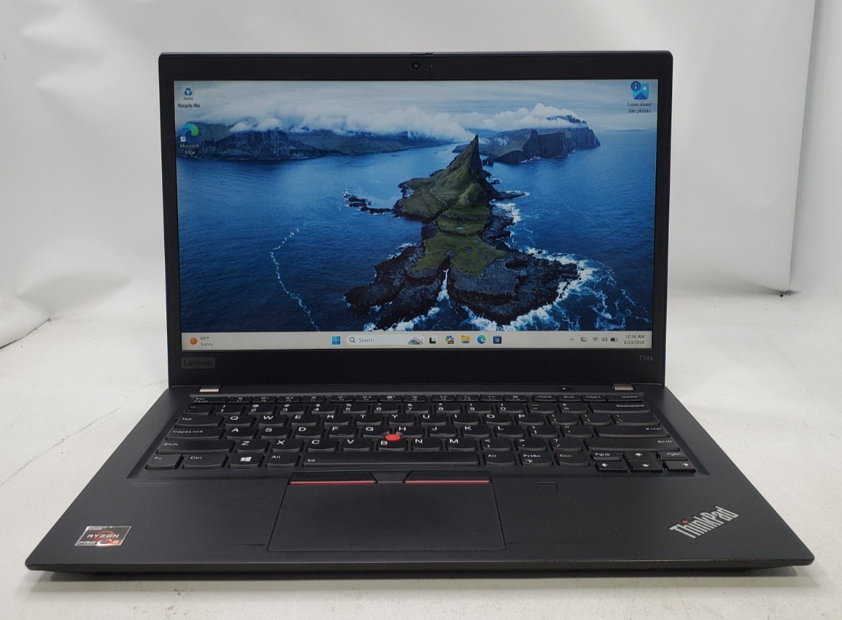 Lenovo ThinkPad T14s GEN 1 AMD Ryzen 5 PRO 4650U @ 2.10GHz 256GB SSD 8GB RAM