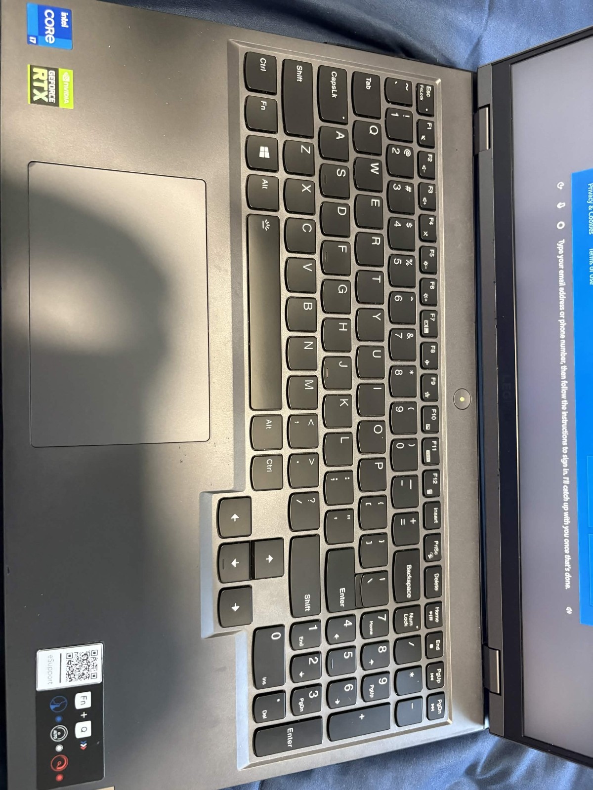 [USED] Lenovo Legion 5 Pro 16ith6 + Charger