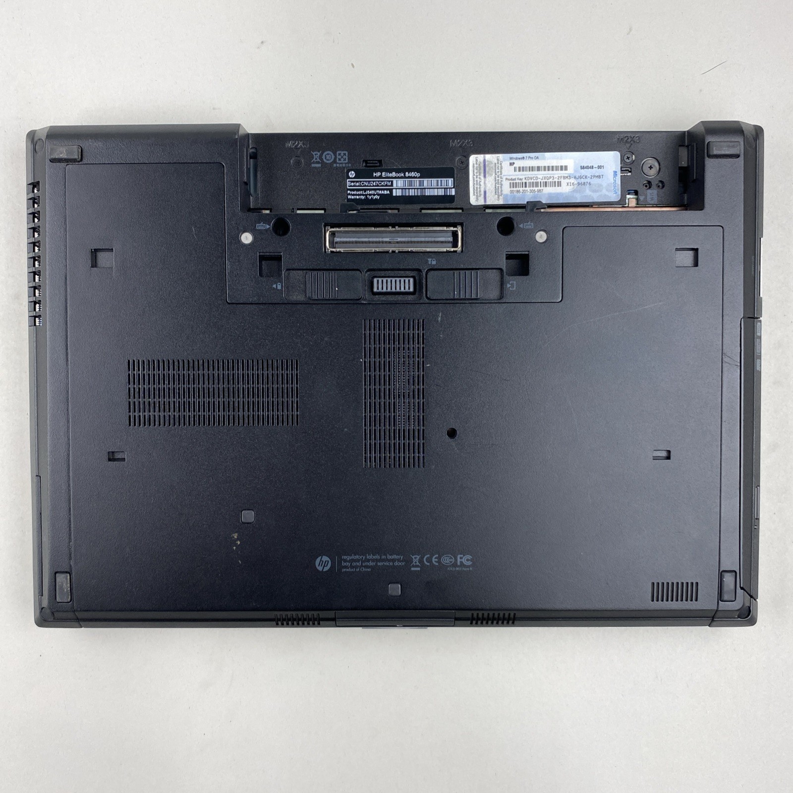 HP EliteBook 8460p Core i5-2450M 2.50GHz 4GB RAM 14.0″ No Battery No HDD No OS