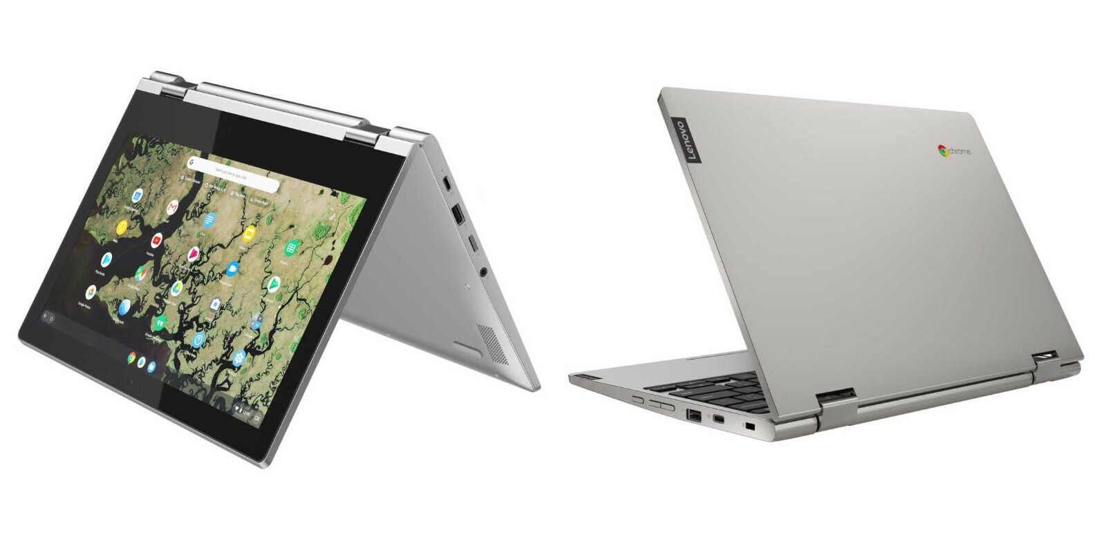 New Lenovo Chromebook C340 11.6″ HD IPS Touch Screen N4000 4GB RAM 32GB eMMC