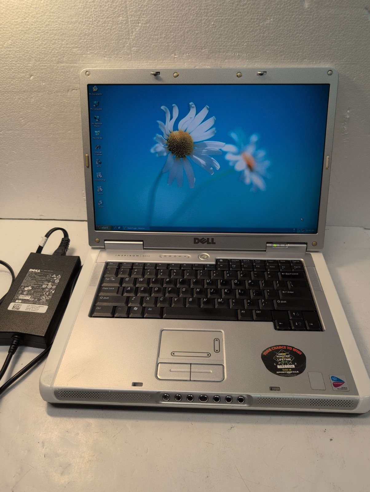 🔥 Dell Inspiron 6000 15.4″ Laptop Pentium M 1.86GHz/2GB/60GB HDD/Win XP (READ)-