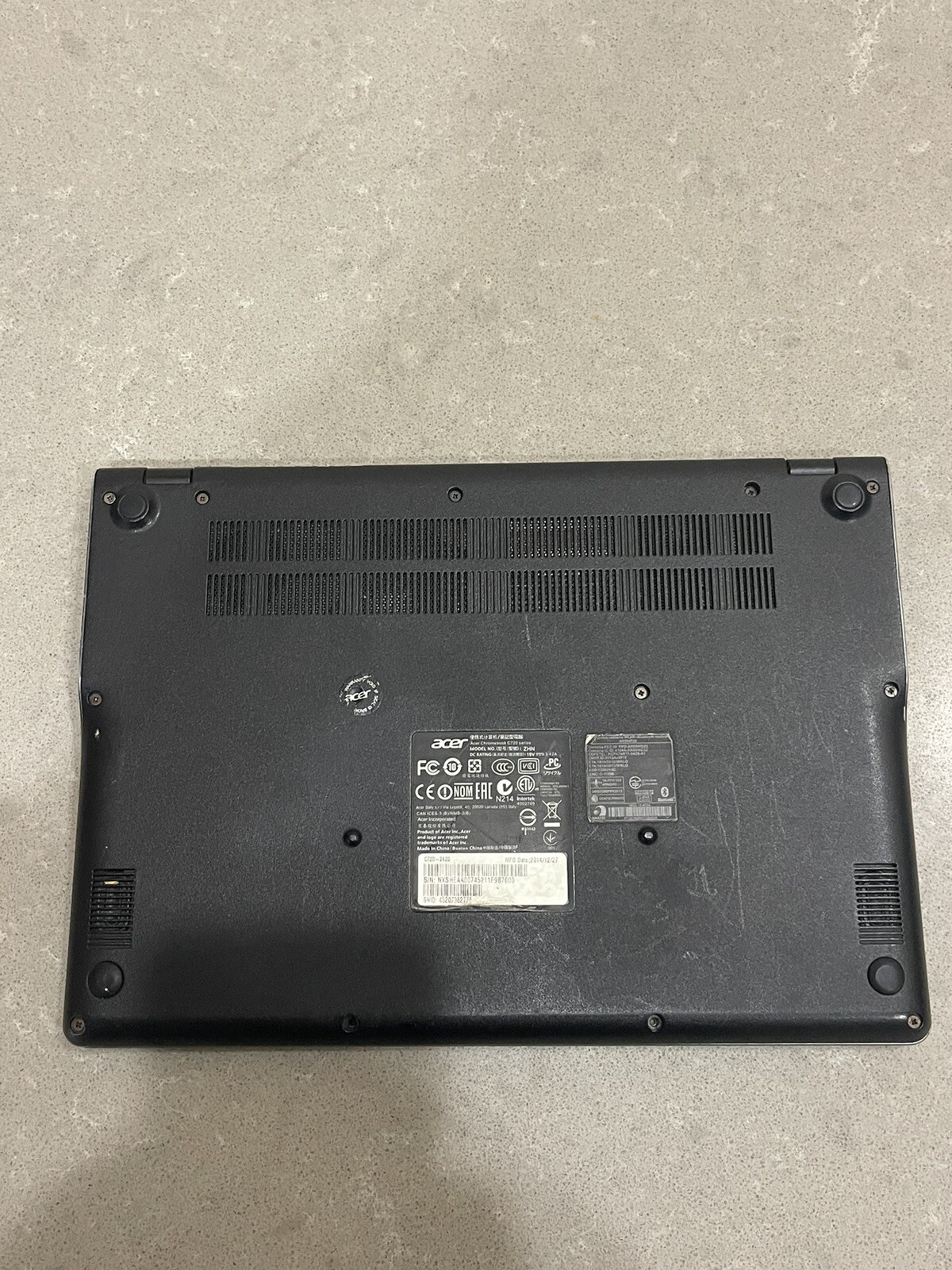 Acer Chromebook C720 – Read Description