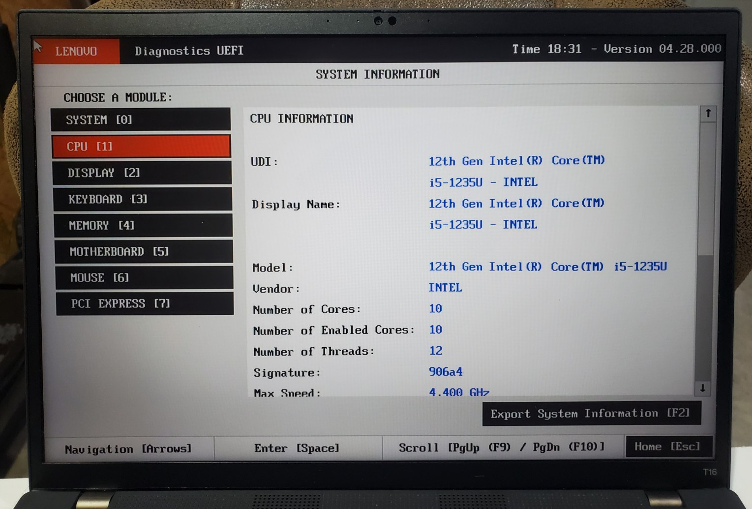 Lenovo ThinkPad T16 Gen 1 – 1.6 GHz i5-1235U 8GB RAM- 256GB SSD