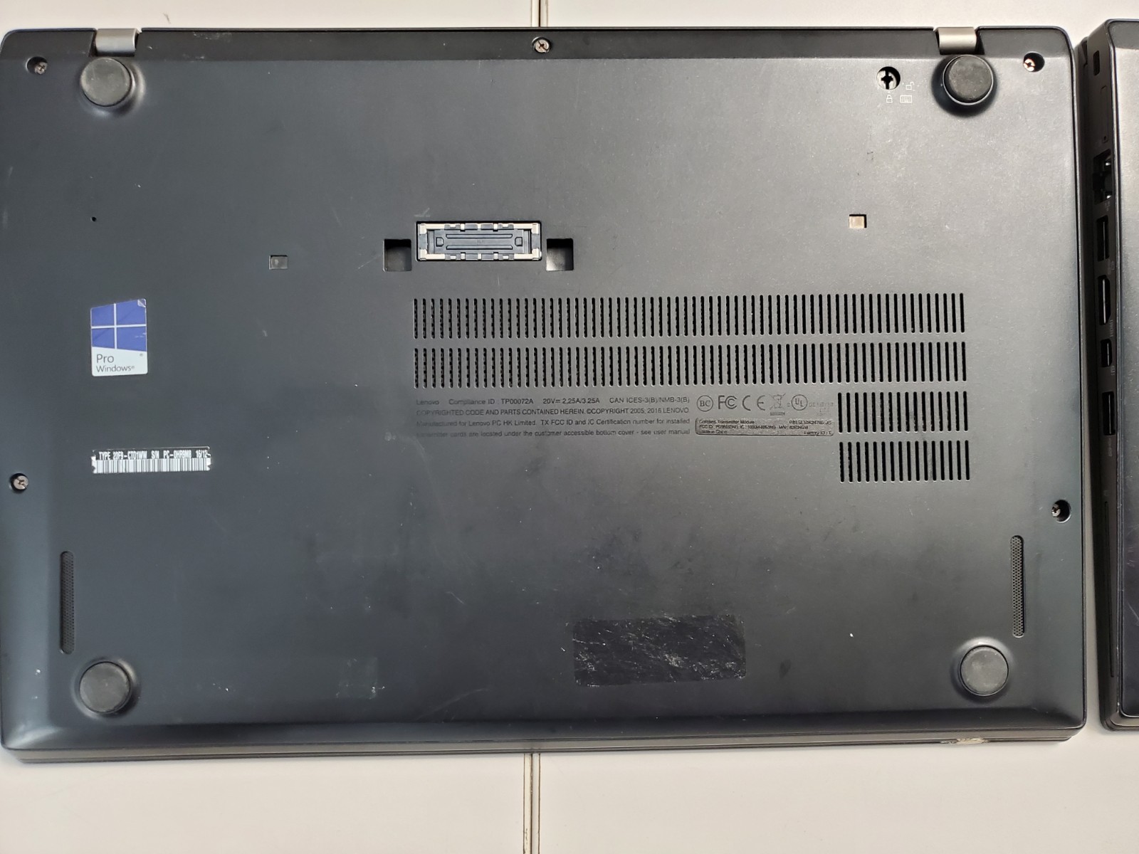2x Lenovo ThinkPad T460s i5-6300U@2.4GHz 4GB RAM NO HD/OS *BIOS/READ* | C658