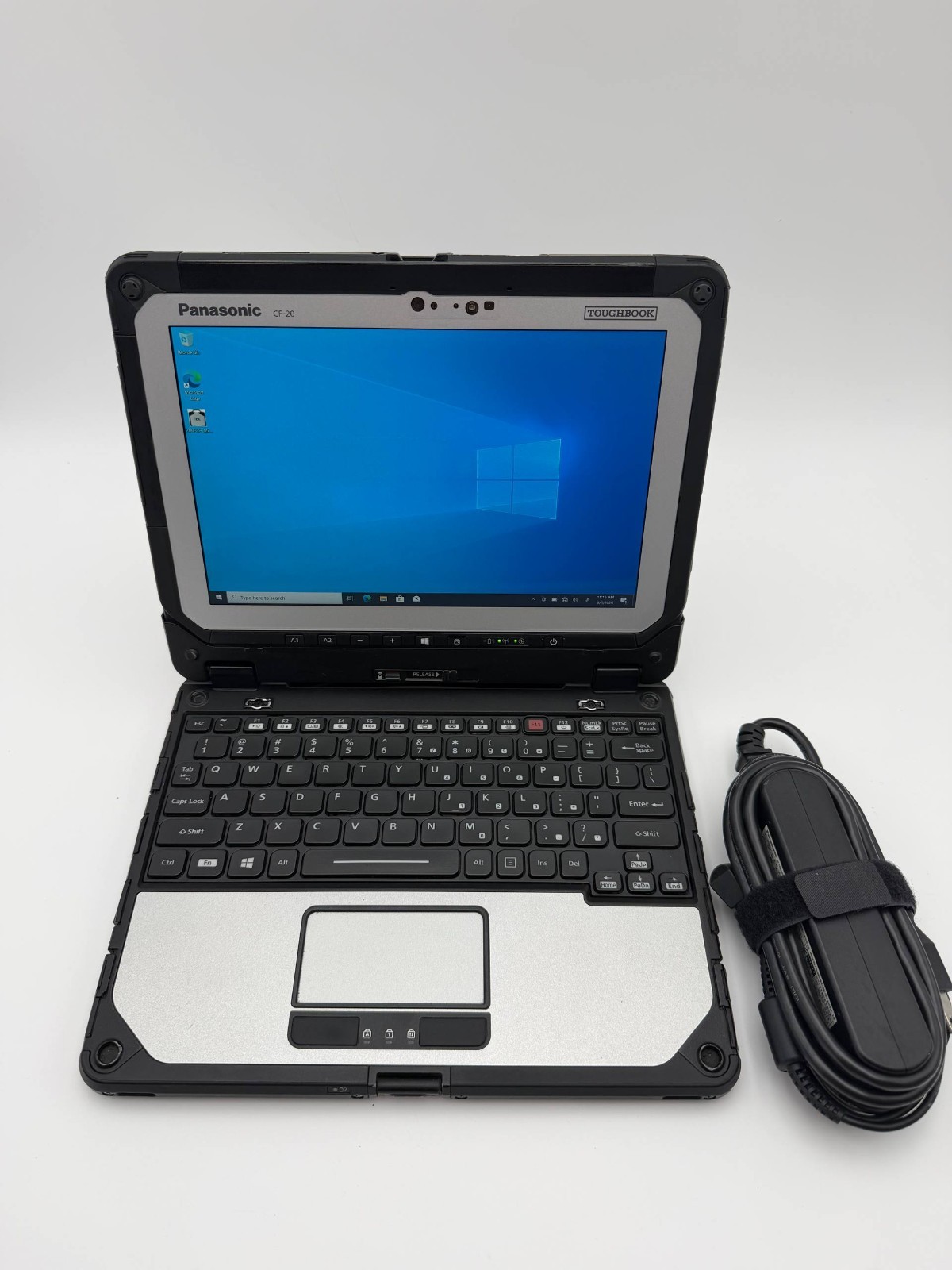 Panasonic Toughbook CF-20 MK2 i5-7y57 8GB 256GB Barcode Win10pro 2 batteries