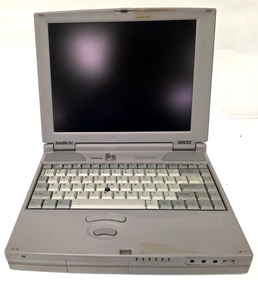 Toshiba Satellite Pro 460CDX | Vintage Laptop |No HDD| PR1251U VCD| Parts/Repair