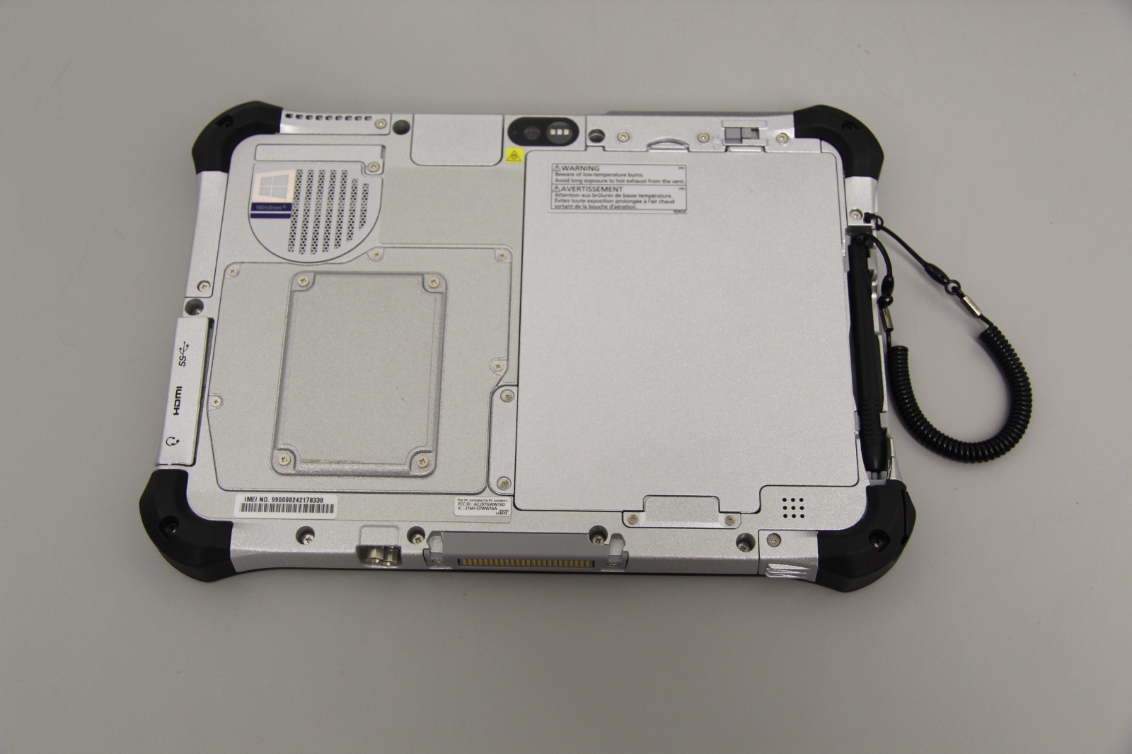 Panasonic Toughpad FZ-G1 Core i5 7300u 2.60GHz 8GB Windows 10 Pro 238GB Storage