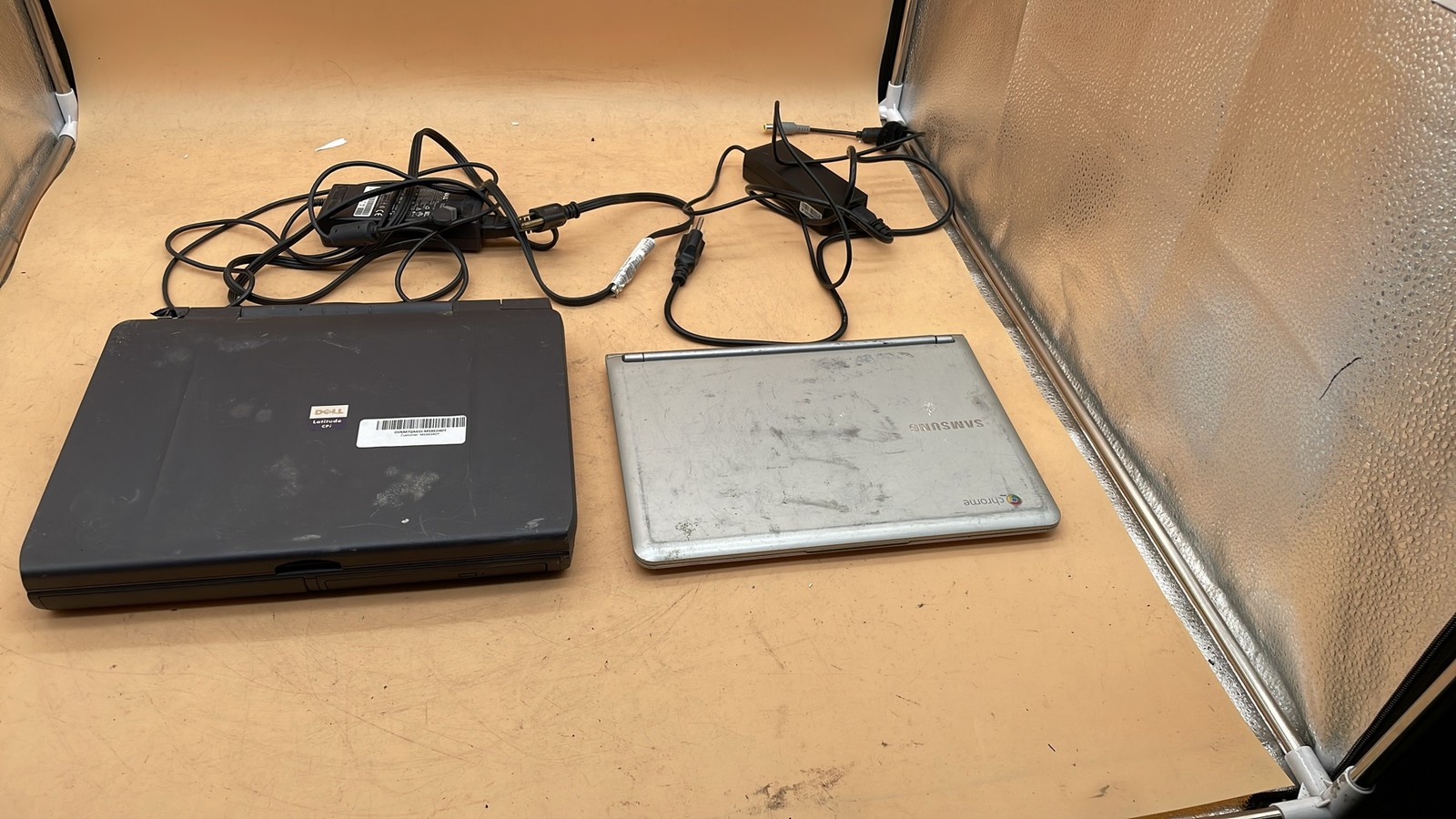Dell Latitude CPi D266XT 13.3″ & Samsung Chromebook XE303C12 for Parts/Repair