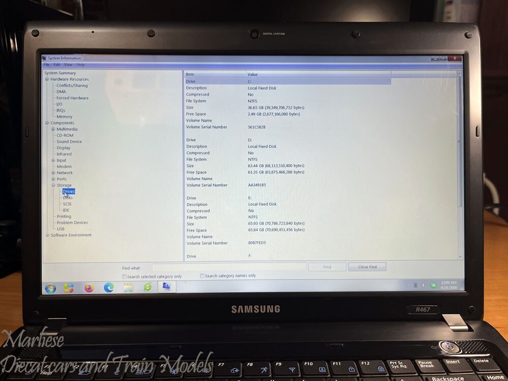 Samsung R467 14″ Laptop – Intel Pentium T4200, 2GB RAM, 250GB HDD, Windows 7