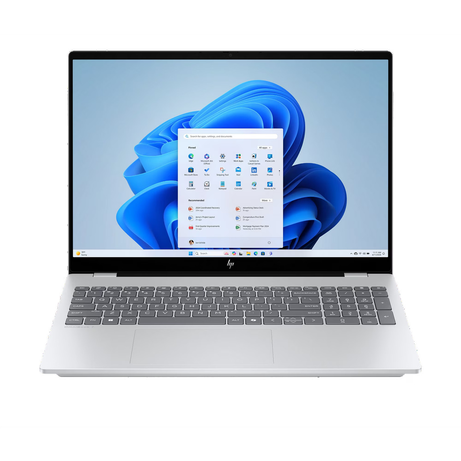 HP OmniBook 7 16-au00 16″ OLED Touch Laptop, Ultra 9 288V 32GB, 1TB, W11