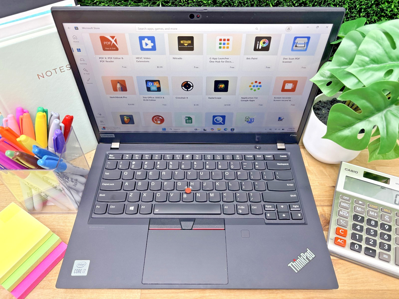 Lenovo ThinkPad P14s Intel i7-10th Gen 1.80GHz 32GB RAM 512GB SSD Win 11 Pro*