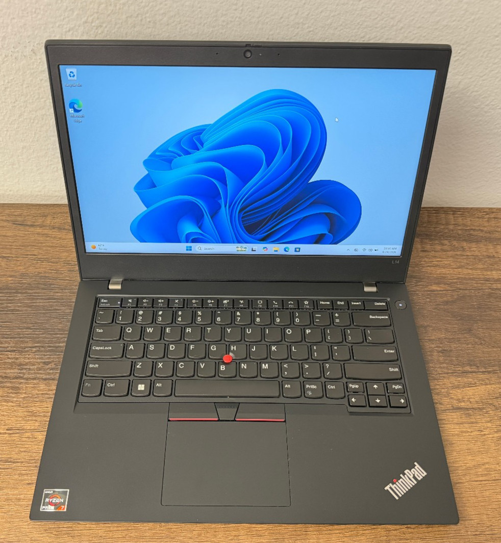 Lenovo Thinkpad L14 Gen 2 14” AMD Ryzen 7 256GB SSD 8GB RAM
