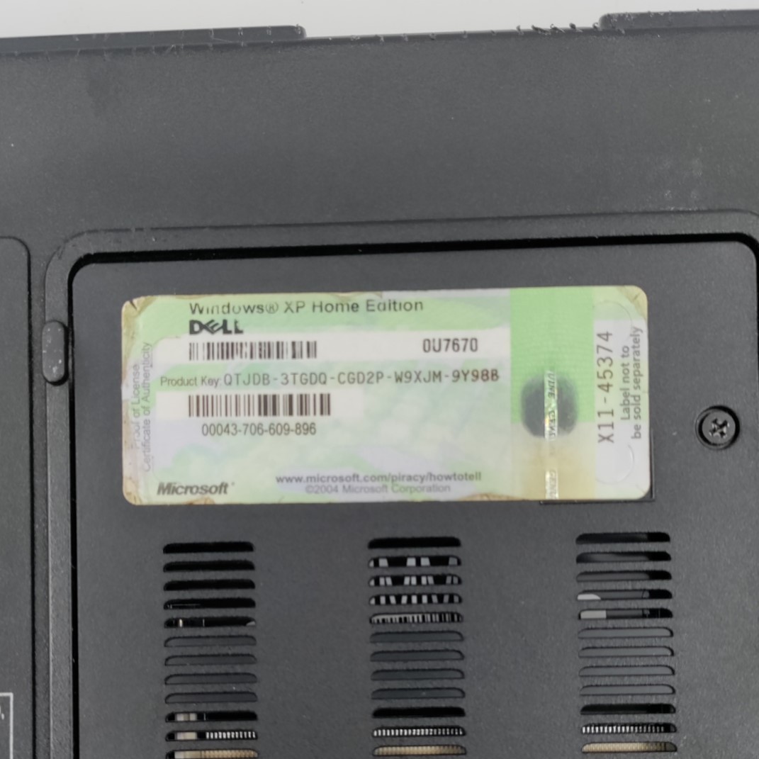 Dell Inspiron 6400 15.4″, Works, No Charger, Needs Reset, Has Pin Lock
