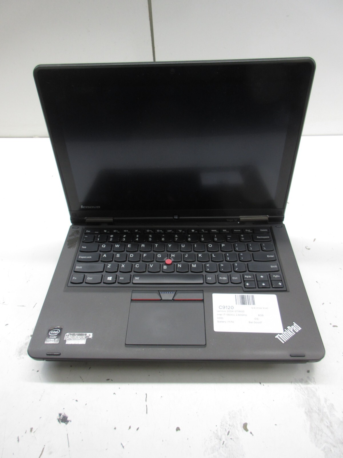 Lenovo 20DK-S11W00 Intel i7-5600U 2.60GHz 8GB NO HDD No Batt