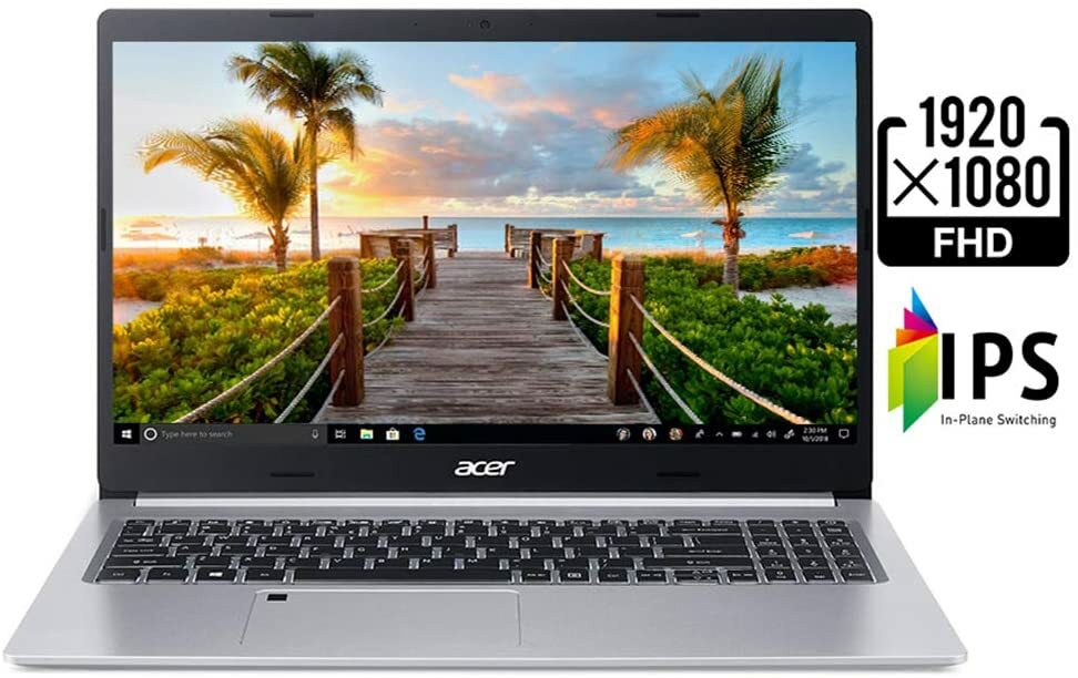 New Acer Aspire 5 Slim Laptop, 15.6 Inches FHD IPS Display, 8th Gen Intel Core i