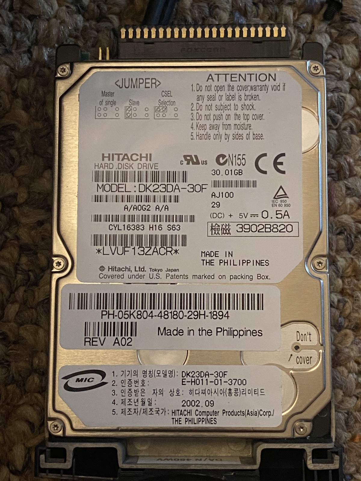Dell Latitude C640 14” Laptop Pentium 4 M 1.8GHz 512MB RAM 30GB HDD WinXP – READ