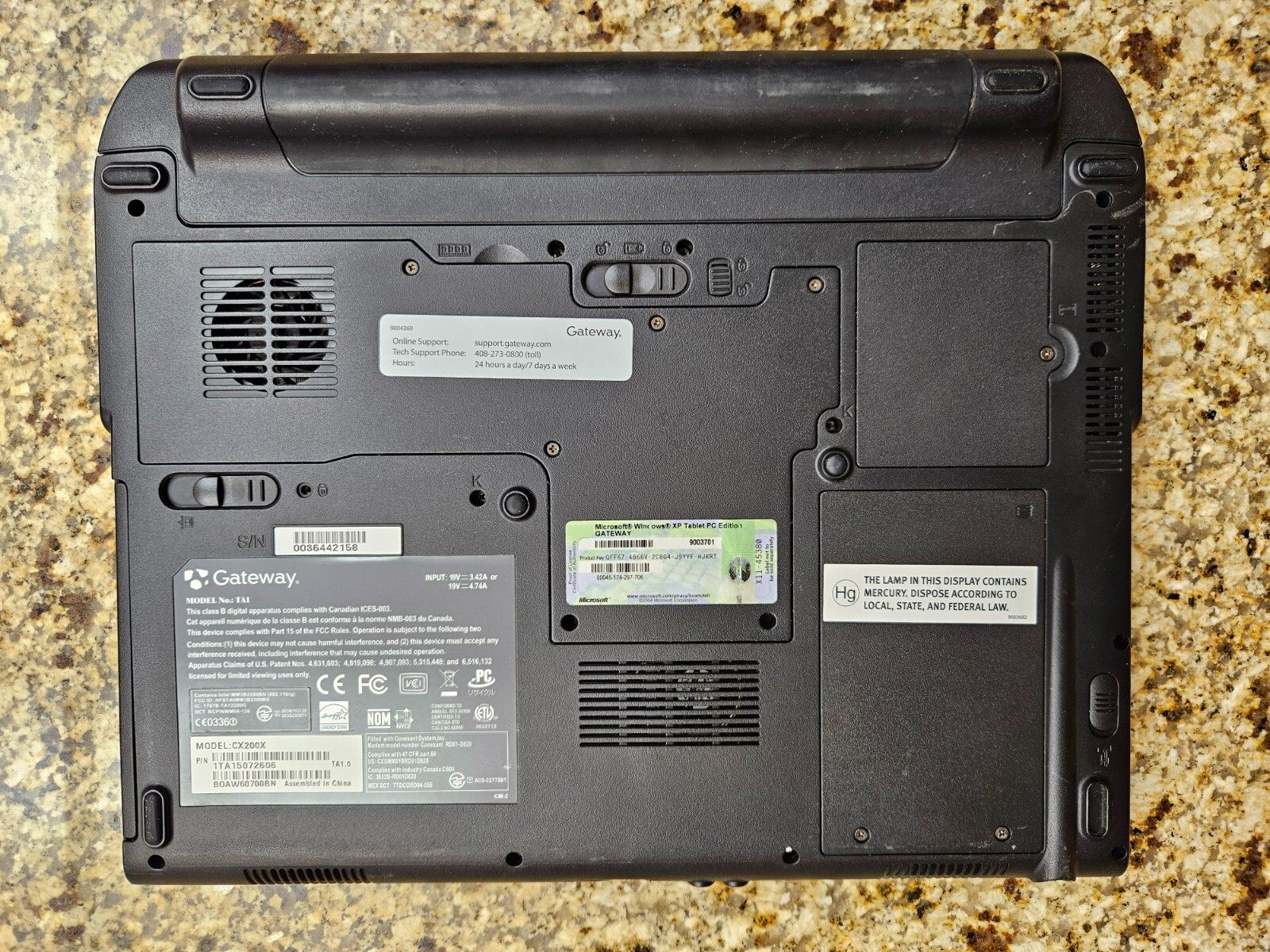 {Rotatable/ Foldable} TA1 Tablet/ Laptop! | Intel Centrino Processor | Untested