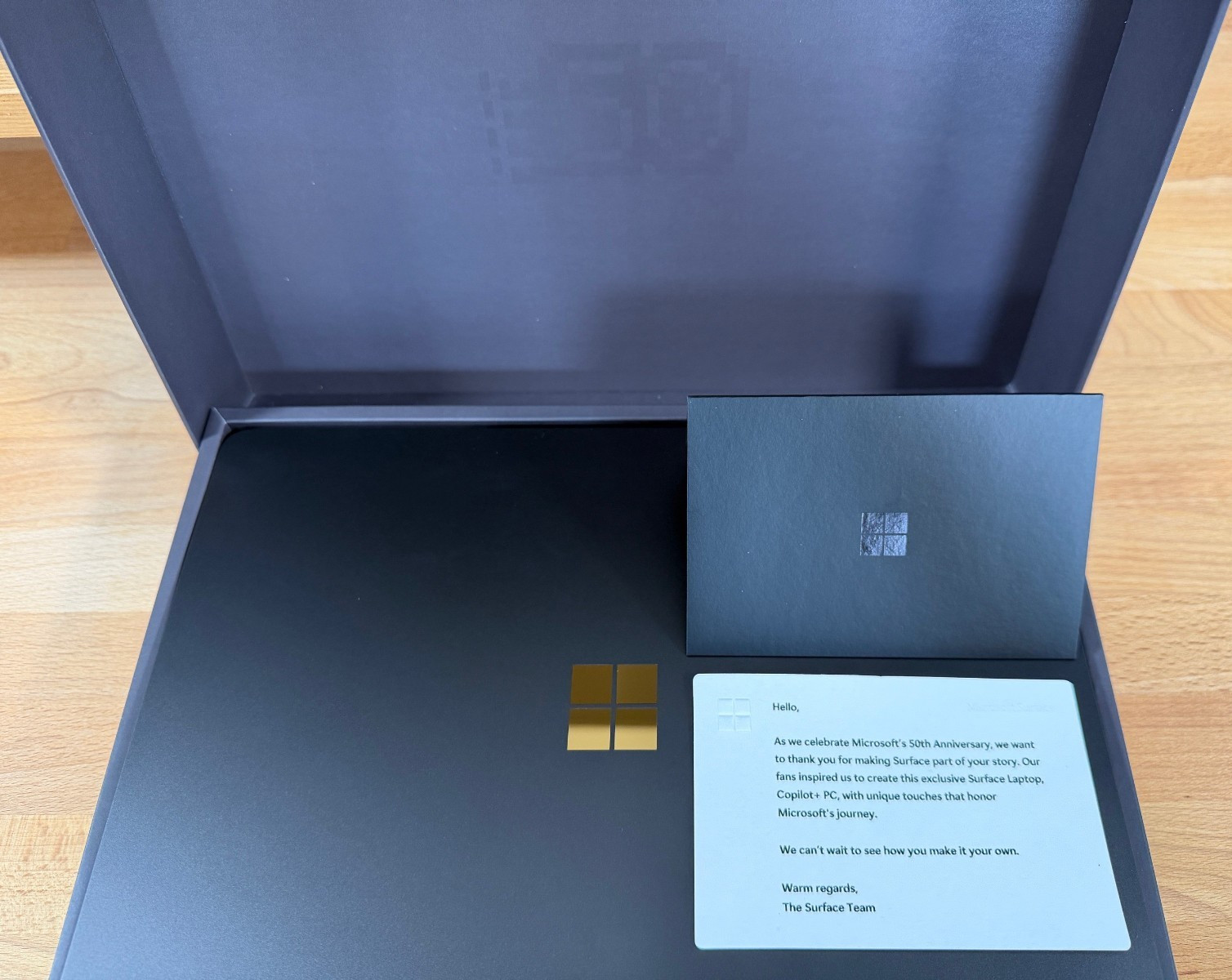 Microsoft Surface Laptop 7 50th Anniversary 1 of 50 32GB 1TB RARE