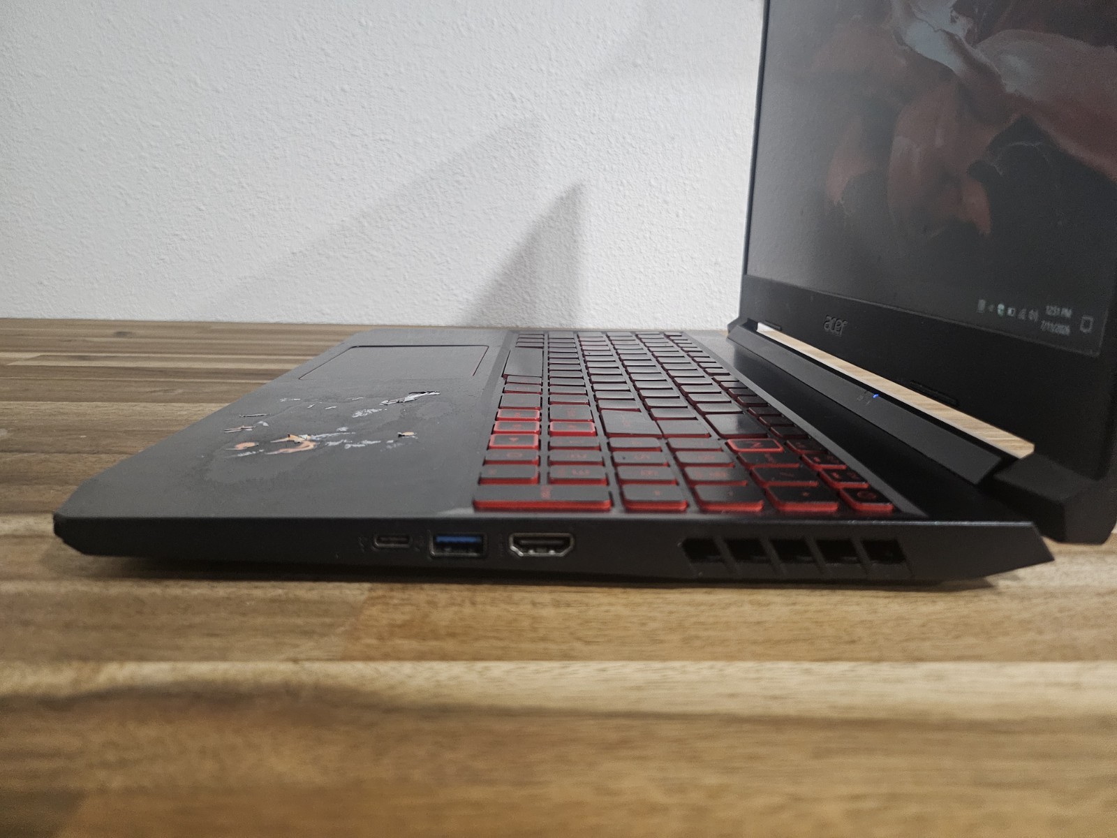 ACER NITRO 5 GAMING AN515-44 RYZEN 5 4600H 16 GB RAM GTX 1650 1TB samsung evo