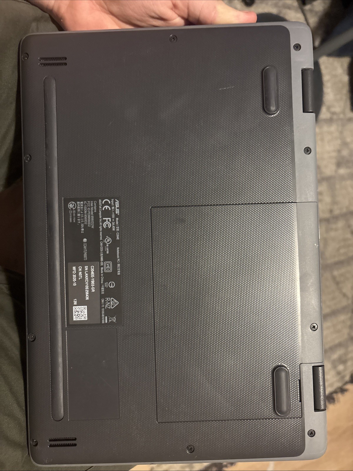 ASUS Chromebook C204EE-YB02-GR 11.6”