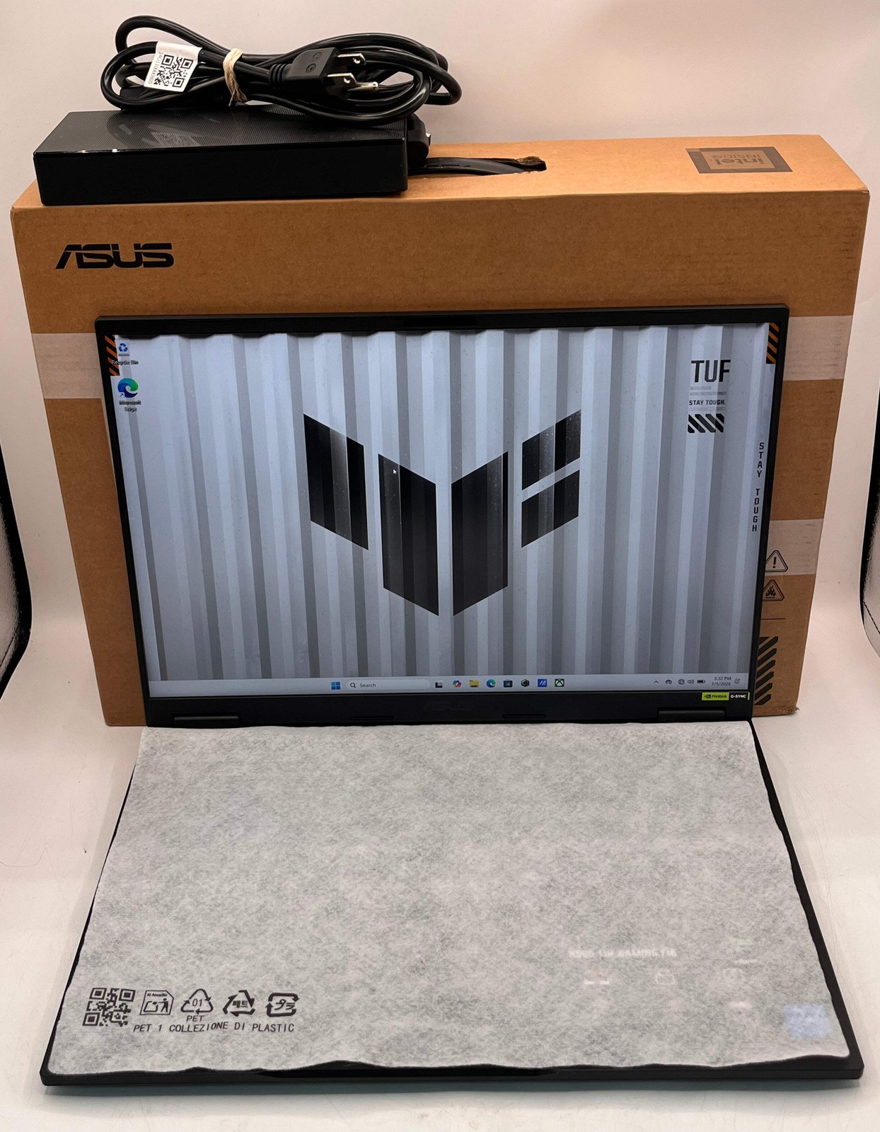 Asus TUF Gaming F16 16″ i5-13450HX 16GB 512GB RTX 5050 READ