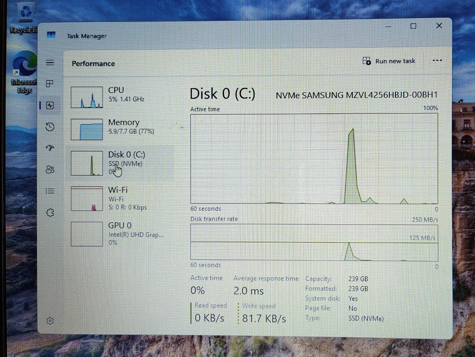 HP 15.6″ Touch Laptop Intel Core i3-1115G4 / 256GB SSD 8GB RAM Win 11 Home