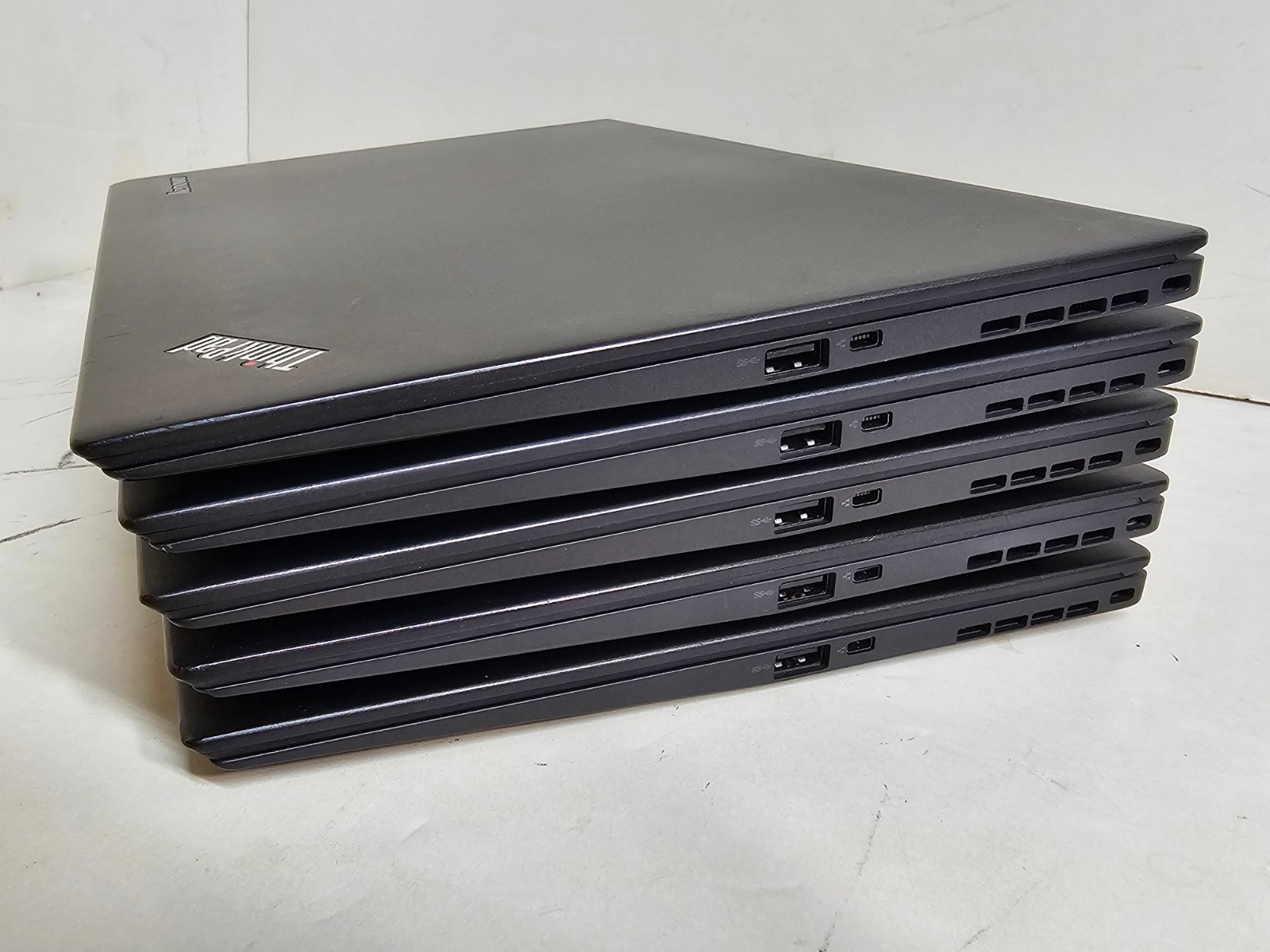 5 Laptop Lot – Lenovo ThinkPad X1 Carbon 2nd & 3rd Gen – i7 8GB 14″ – Sold As-Is