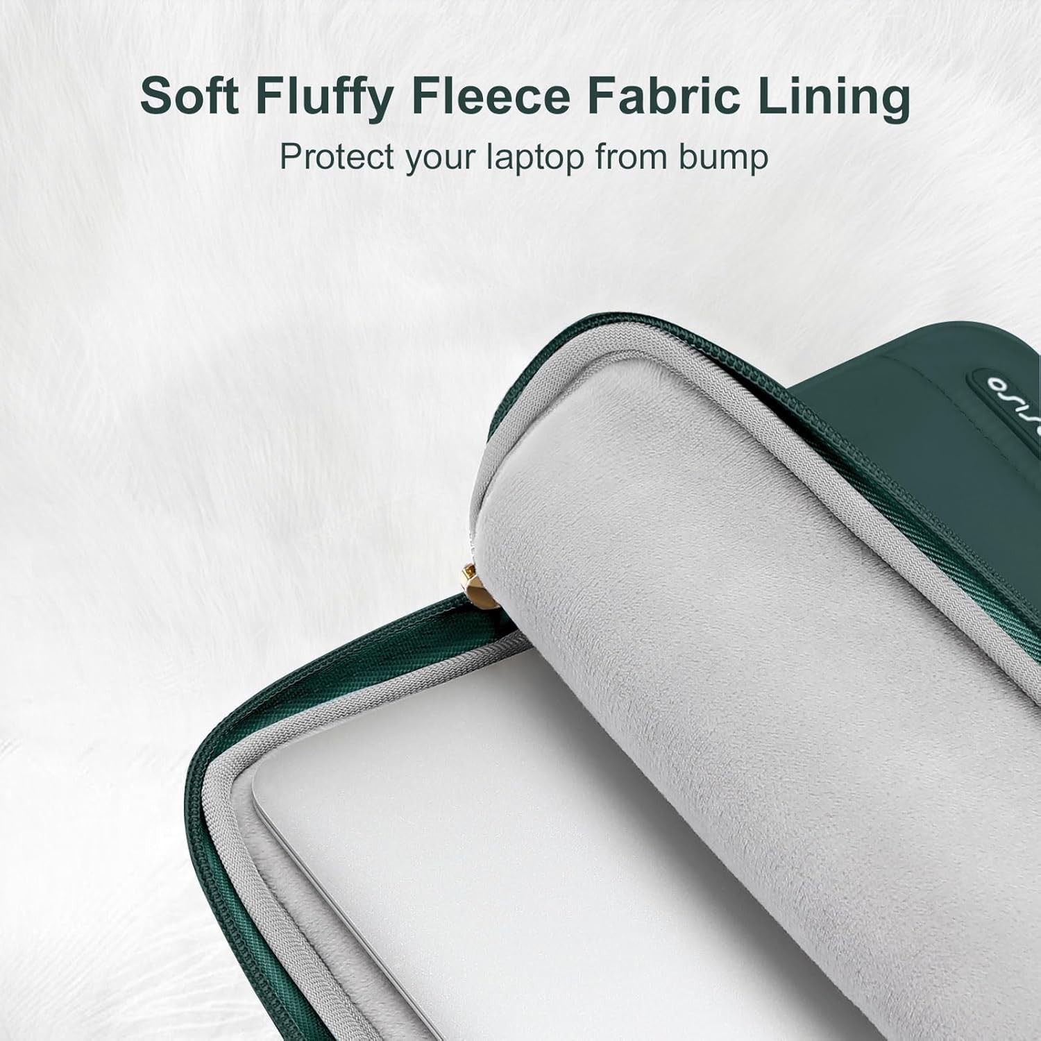 Puffy Laptop Sleeve for 13.3 inch Laptops, Compatible with MacBook Air/Pro 13.6