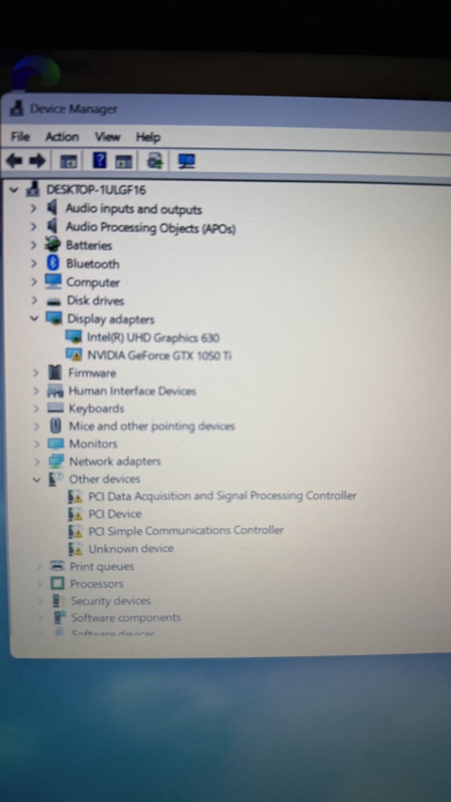 MSI GV62 8RD i5-8300H 2.3ghz 16gb ram 1tb ssd