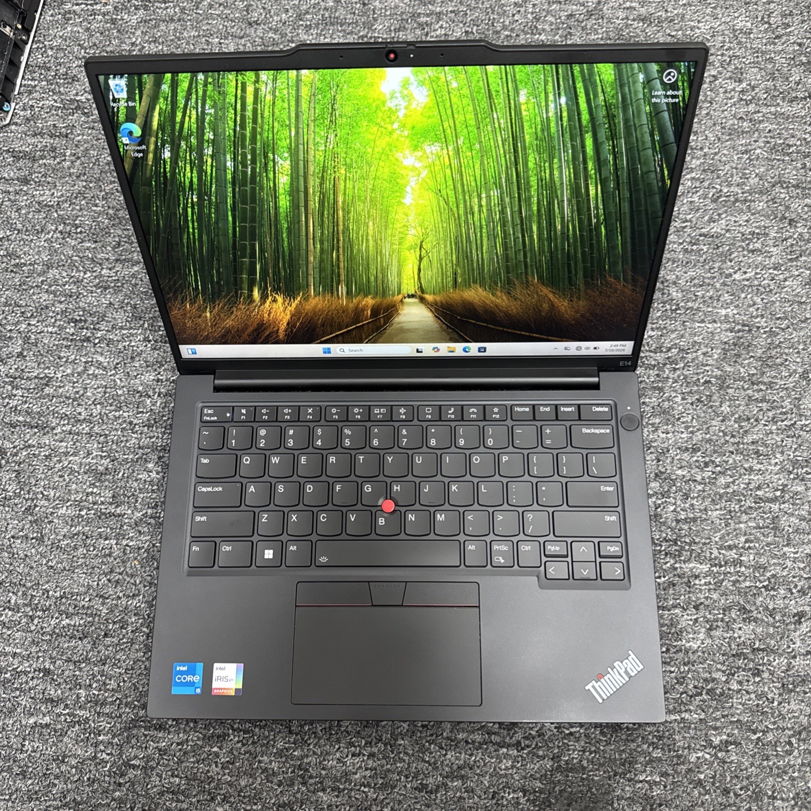 Lenovo ThinkPad E14 Gen 5 14-inch Touchscreen – Intel Core i5-1335U 16GB 512GB