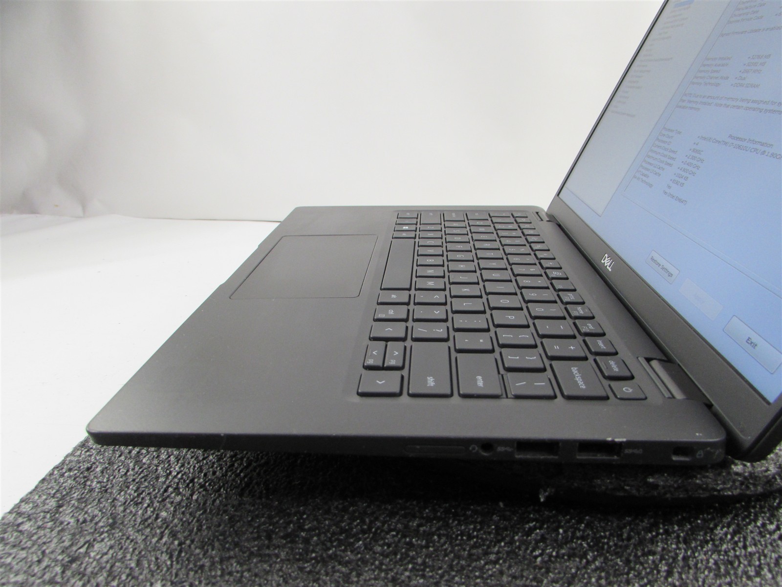 DELL LATITUDE 7410 (Ultrabook) 1920×1080 FHD I7-10610U 512GB SSD 32GB RAM NO O.S