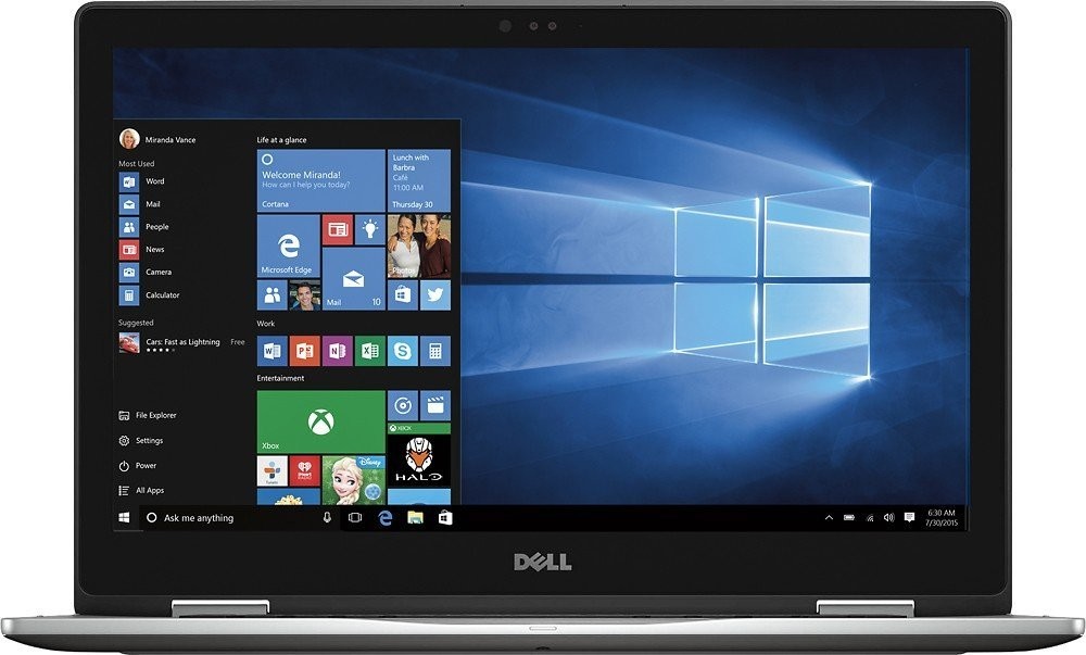 Dell Inspiron 15 7569 – 2-in-1 FHD Touch – i7-6500U – 12GB RAM – 512GB SSD-Gray