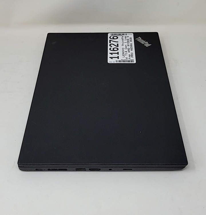 LENOVO ThinkPad T14 Gen 1 Laptop AMD RYZEN 5 PRO 4650U 8GB 256GB SEE NOTES