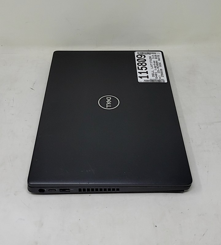 DELL LATITUDE 5401 Laptop Intel I5-9300H 8GB 256GB SEE NOTES