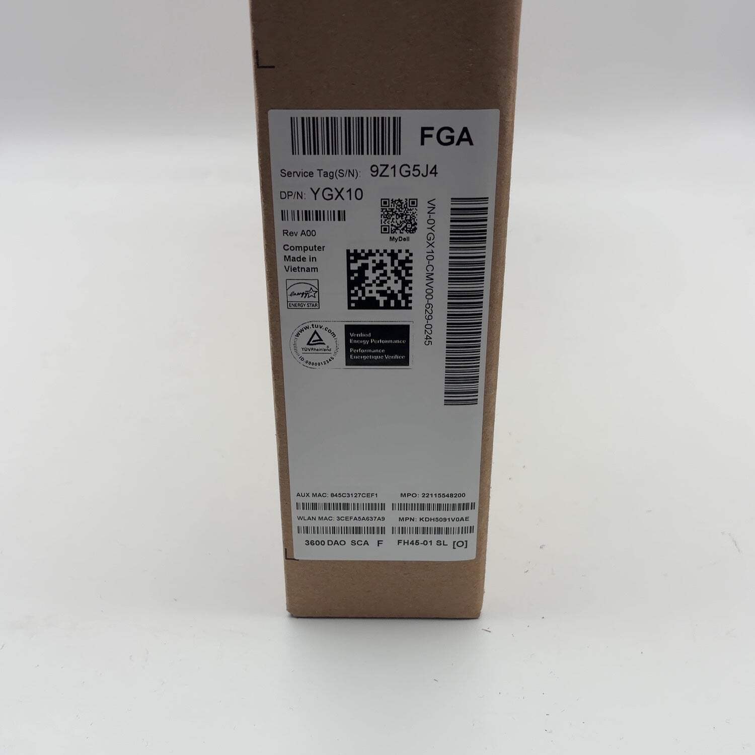 New Dell 15 DC15250 15.6″ Core 3 100U 1.2GHz 8GB RAM 512GB SSD