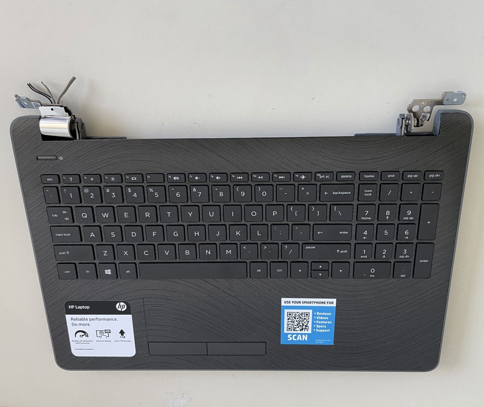 HP Pavilon 3168NGW Reliable 7th Generation AMD Processor 15-BW030NR HD DVD RAM
