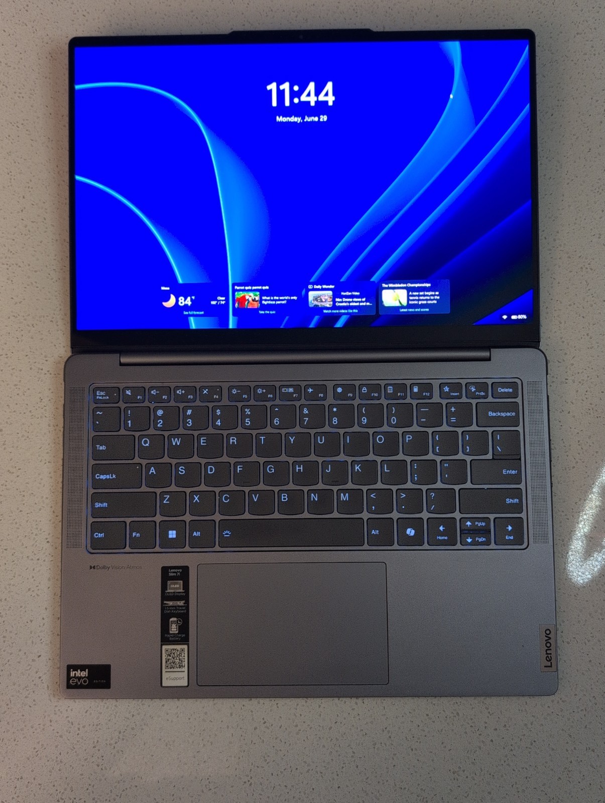 Lenovo Ideapad Slim 7i OLED/Touch ULTRA 7 155H 32GB DDR5 512GB SSD – EXCELLENT