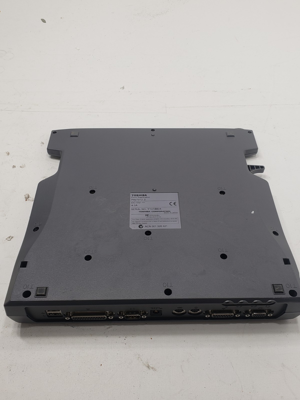 Vintage Toshiba Satellite Pro 4600 w/ PA2731U Port Replicator Untested