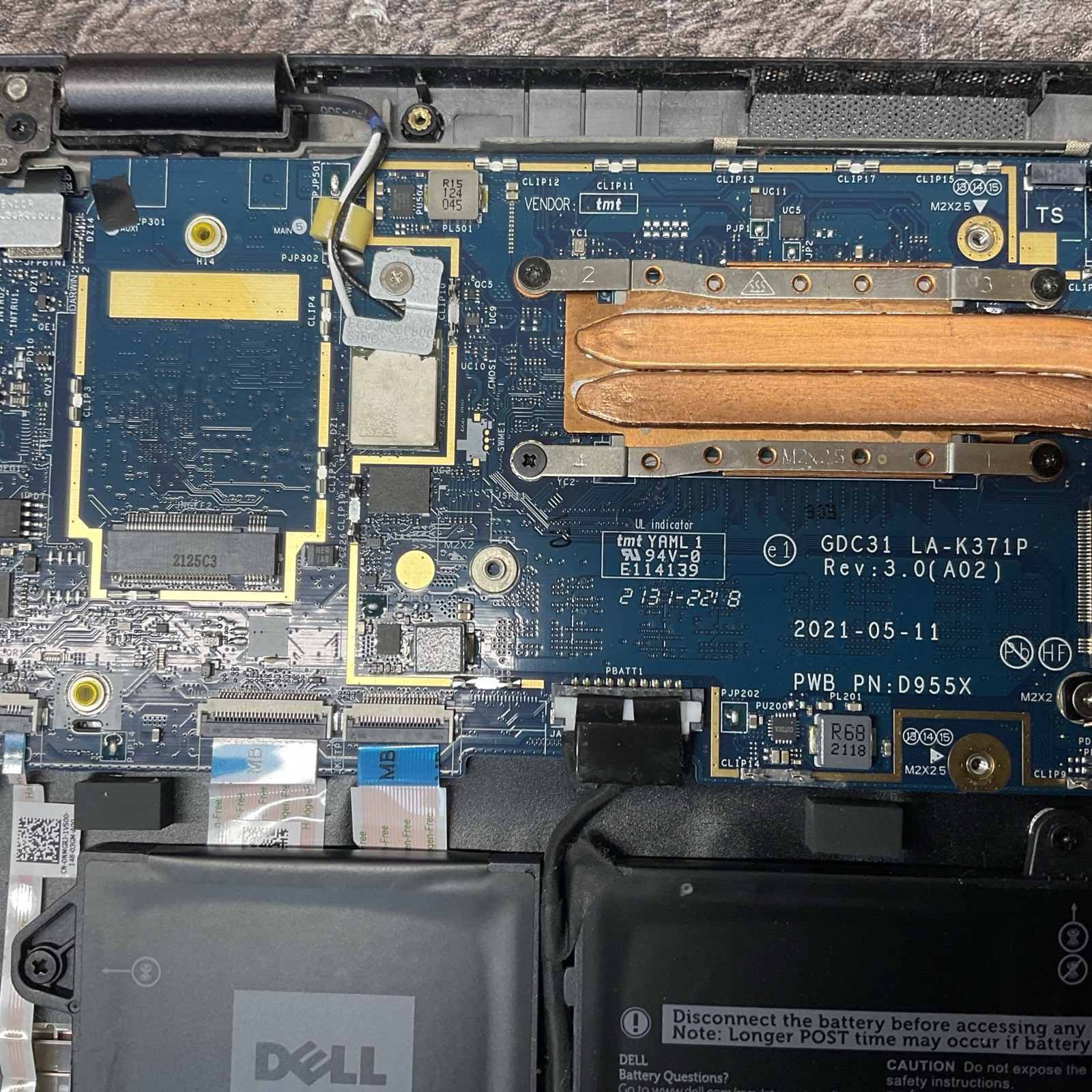 Dell Latitude 7420 / i7 11th Gen / 16GB RAM / BIOS Unlocked / No SSD / M15